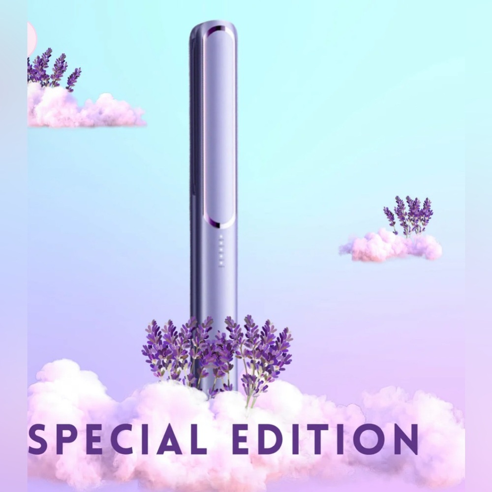Miel Beauty Straight Hair Curler‎ X300 Special Edition Lavender Purple